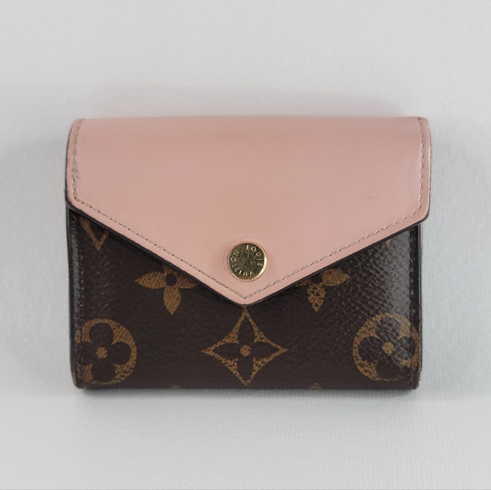 Louis Vuitton Pink and Brown Wallet
